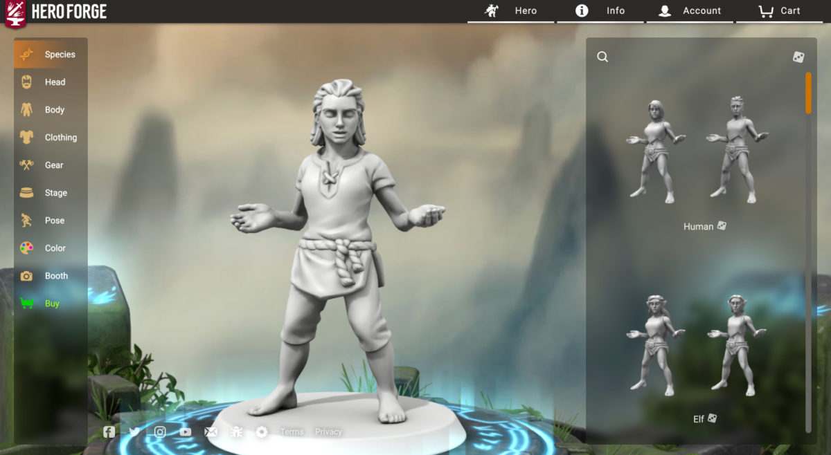 Hero TabletopFiguren selbst bauen und drucken